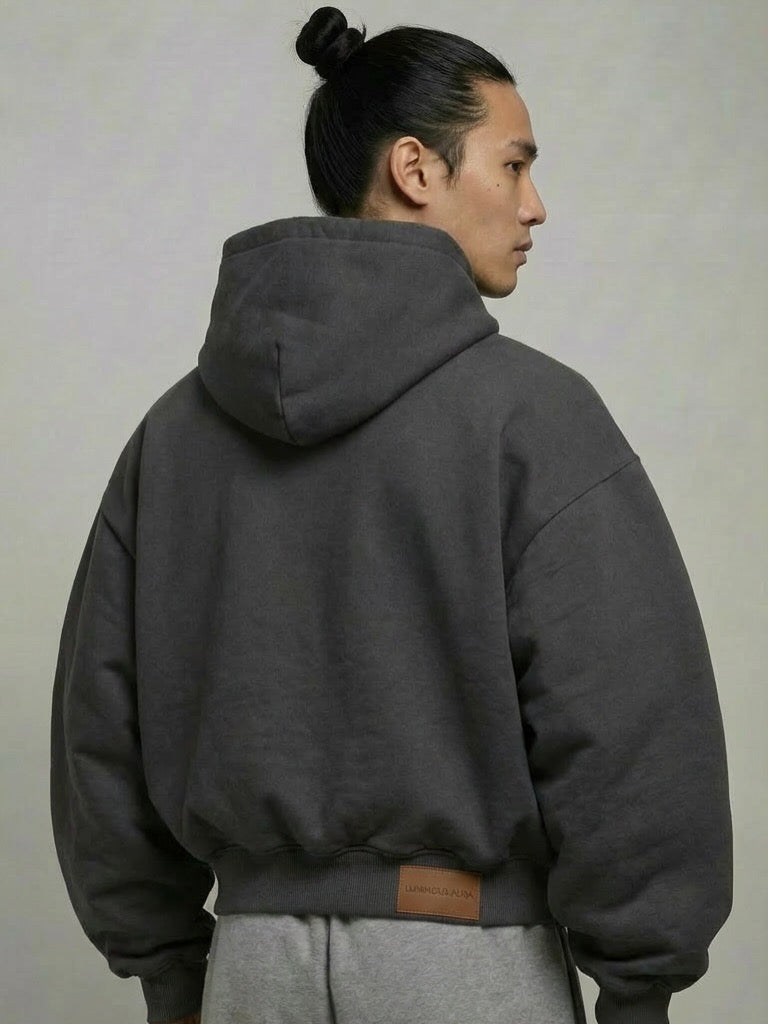 " SHADOW SLATE " OVER-SIZED HOODIE
