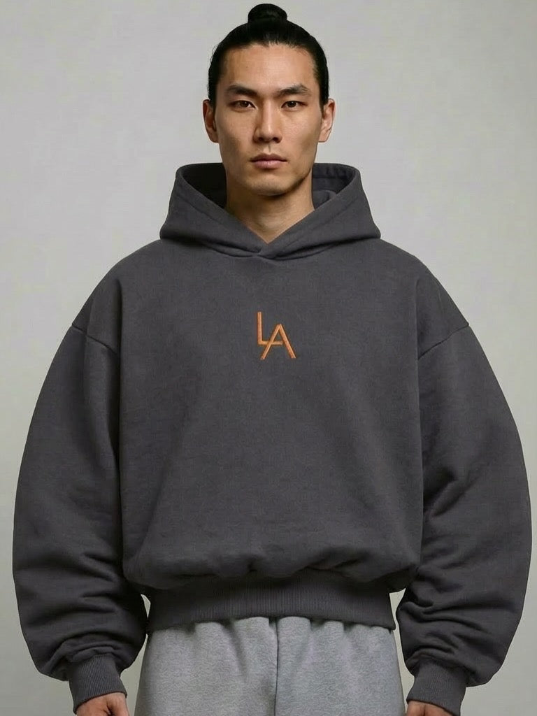 " SHADOW SLATE " OVER-SIZED HOODIE
