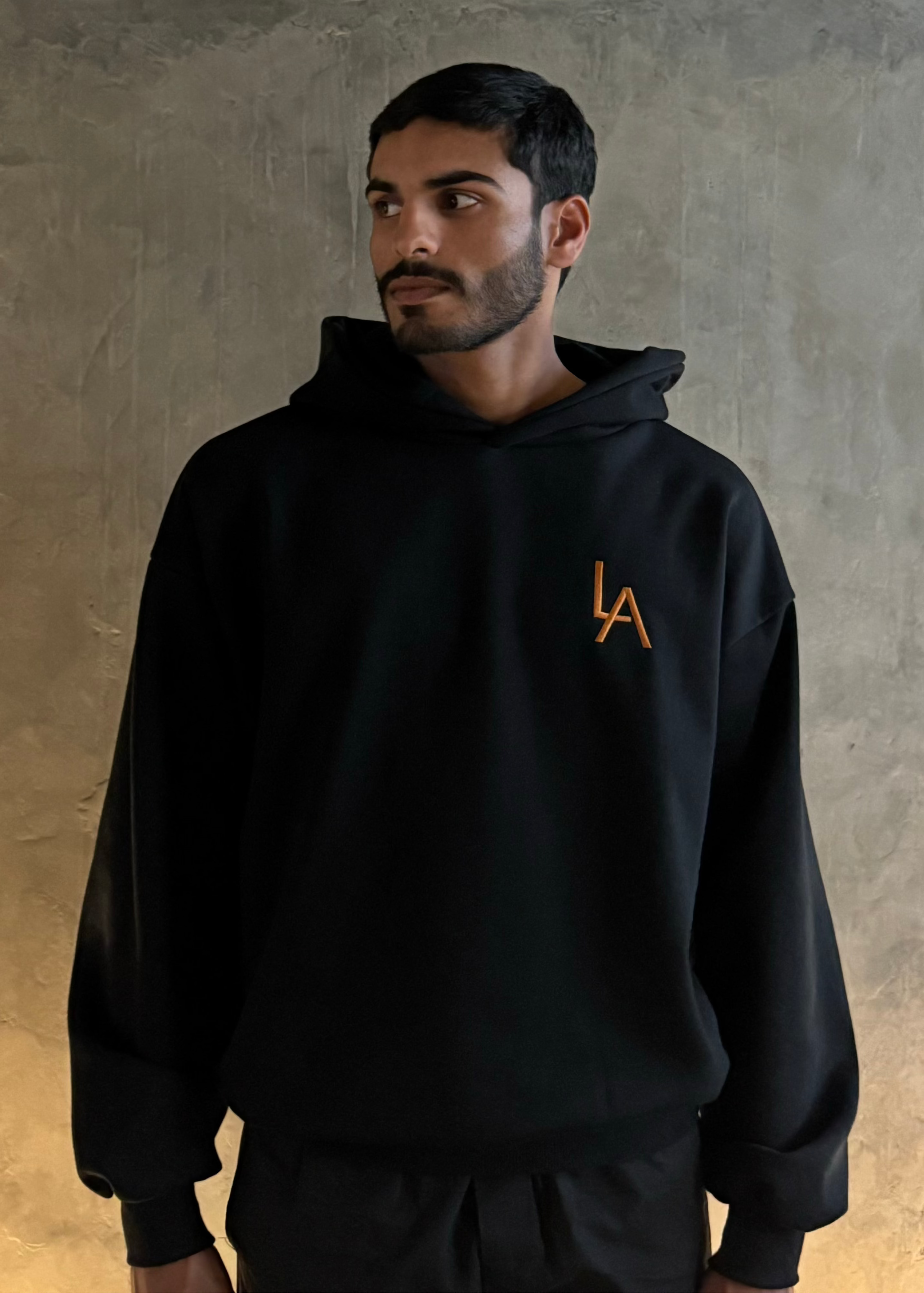 "SHADOW VEIL" OVER-SIZED HOODIE