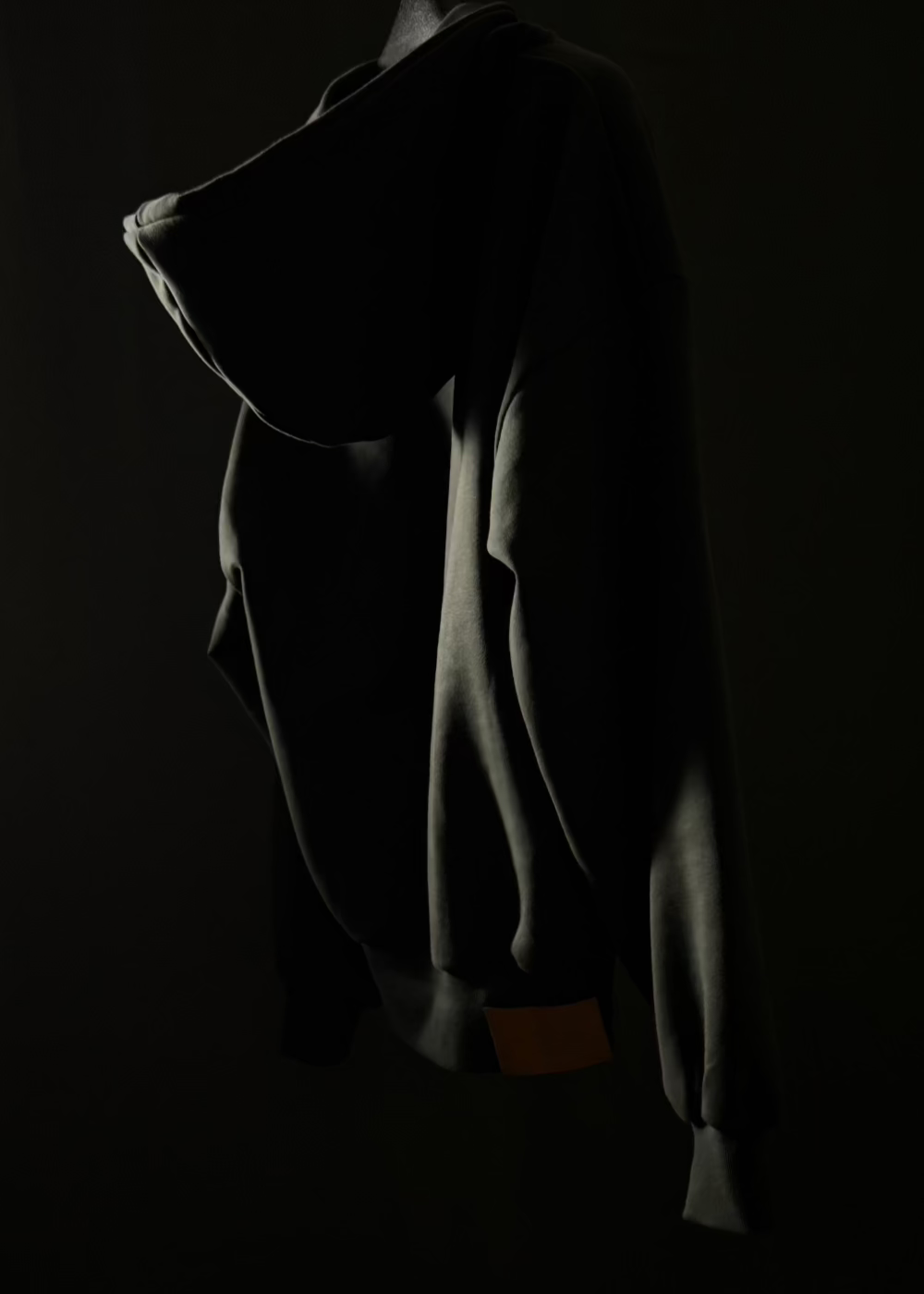 " SHADOW SLATE " OVER-SIZED HOODIE
