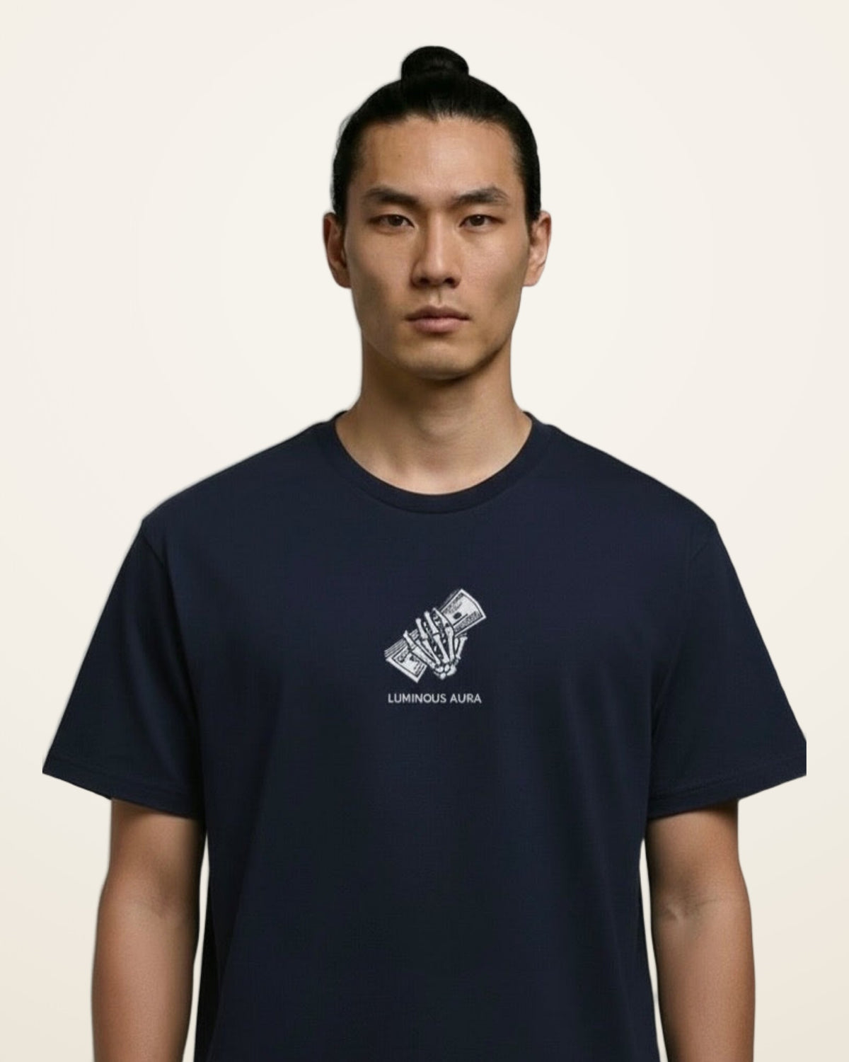 No Friends Zone tee, navy
