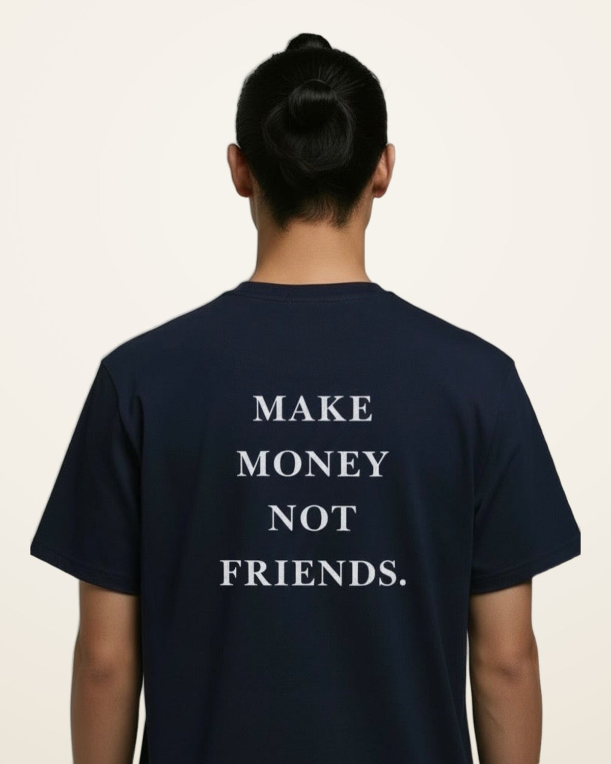No Friends Zone tee, navy