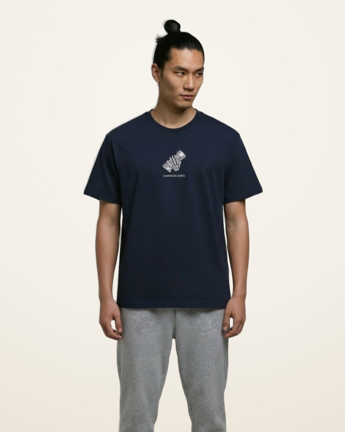 No Friends Zone tee, navy