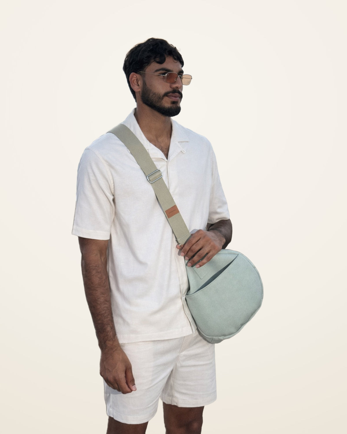 Verdura duffel bag, matcha green